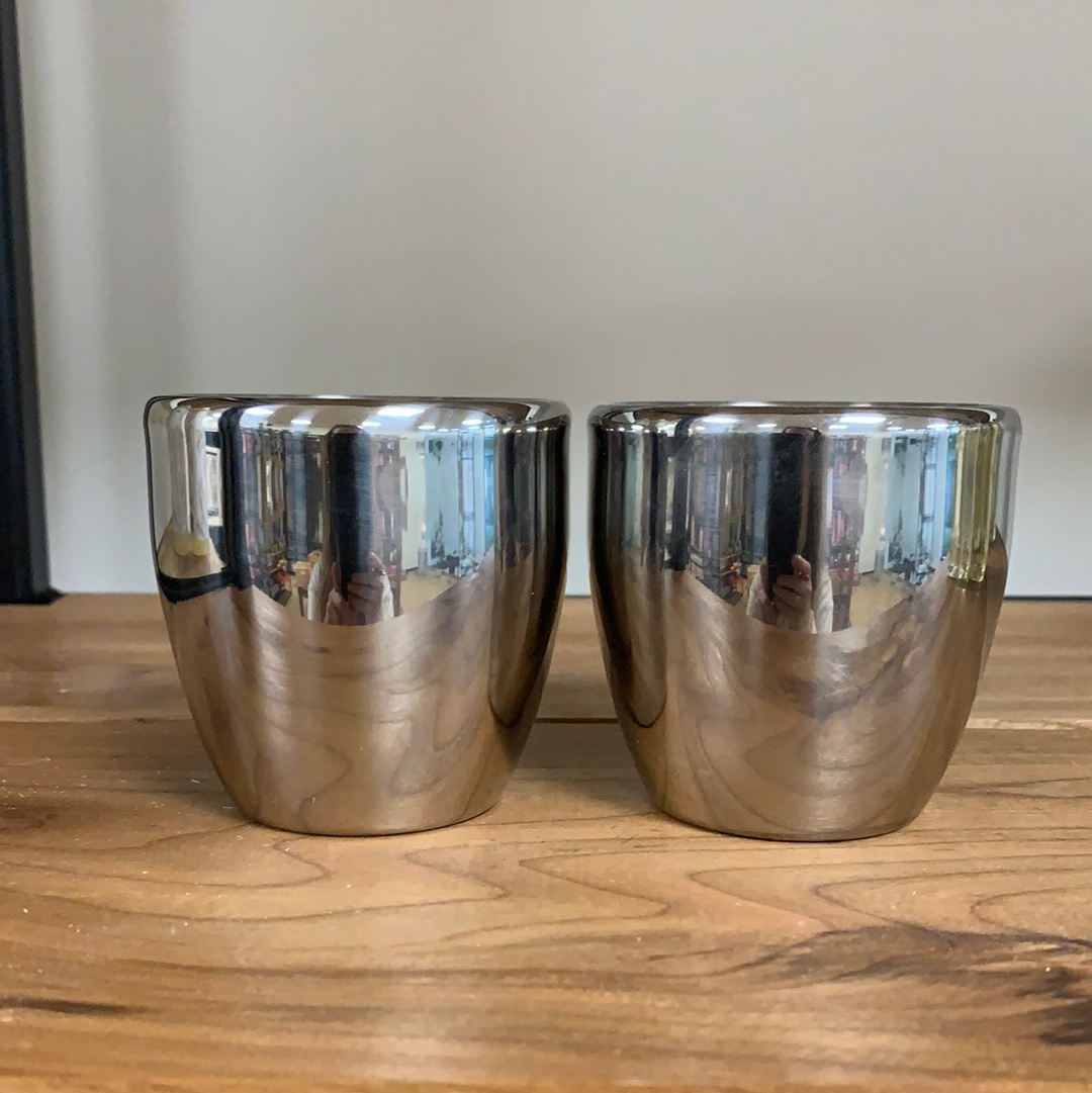 Stainless Steel 100ml tea cups