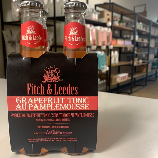 Fitch & Leedes grapefruit tonic -4 pack