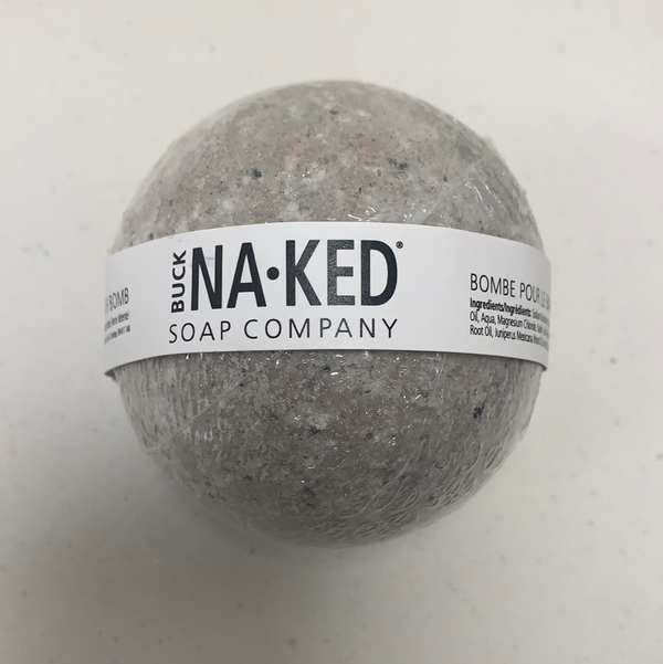 Buck Naked Bath bomb - old fashioned