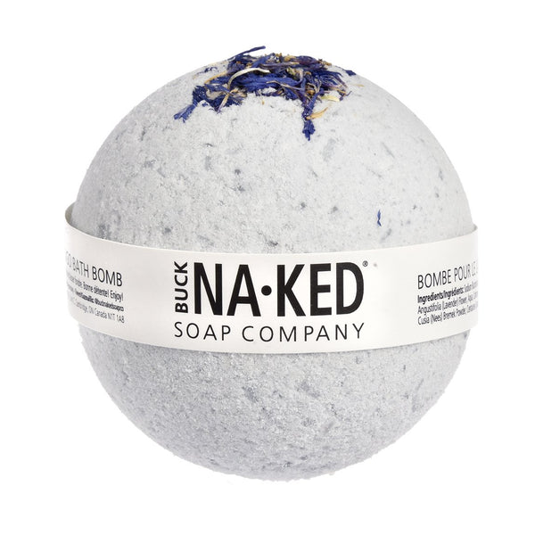 Buck Naked - indigo bath bomb