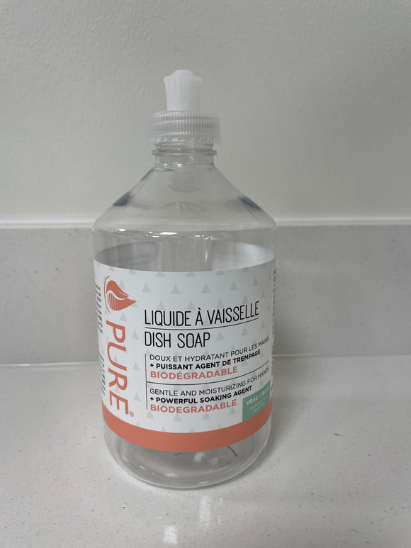 PURE BIO - Dish Soap 500ML - CONTAINER ONLY