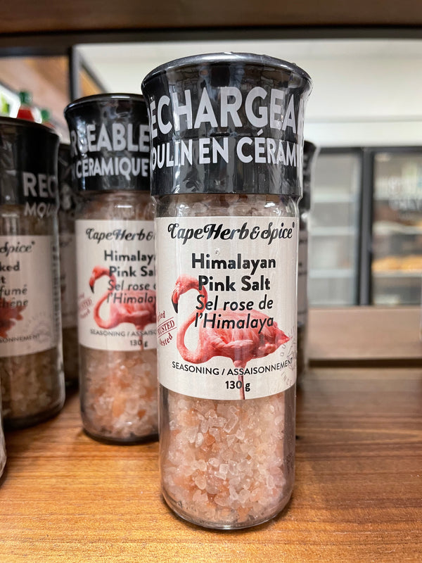 Cape Herb & Spice pink Himalayan  salt  grinder